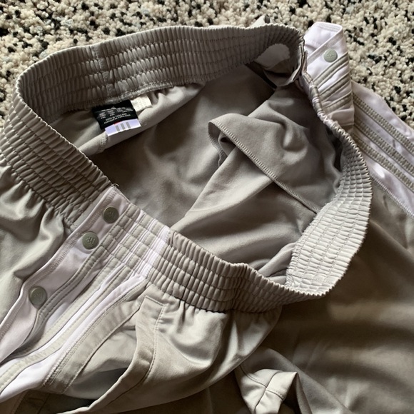 Adidas Originals Men’s Silver Grey Snap Button Tear Away Training Pants Size XXL - Picture 9 of 11